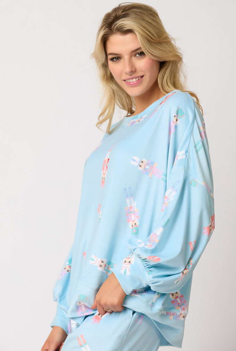 Soft Touch Fleece Nutcracker Top