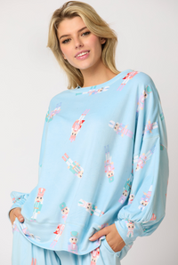Soft Touch Fleece Nutcracker Top