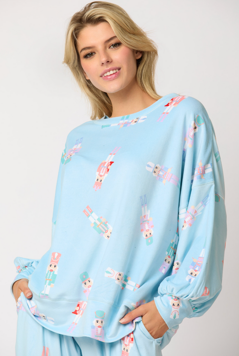 Soft Touch Fleece Nutcracker Top