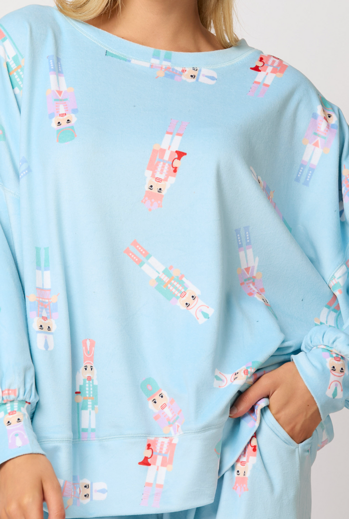 Soft Touch Fleece Nutcracker Top