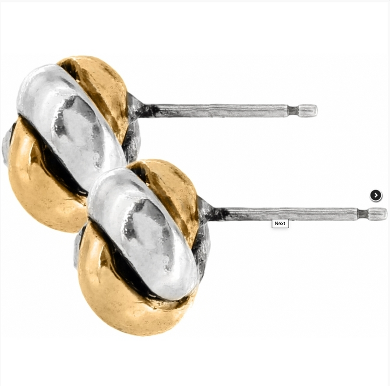 Love Me Knot Mini Post Earrings