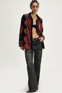 One Night Velvet Top