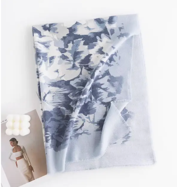Lightweight Printed Scarf