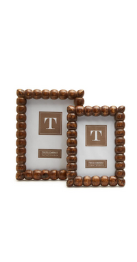 Hand-Carved Bobbin Photo Frame