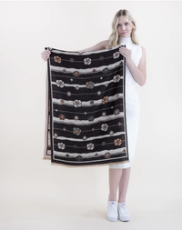 Metallic Thread Scarf