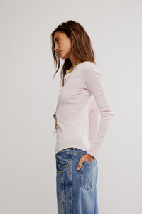 Jamie Henley Half Button Top