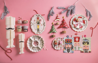 Christmas Candy Platter Set