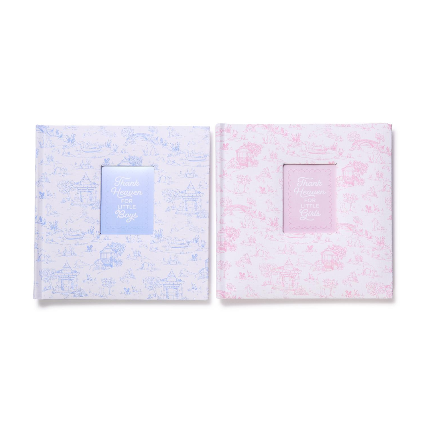 Thank Heaven Animal Toile Fabric Cover Photo Album