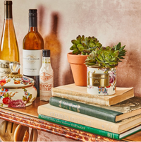 Flower Market Mini Canister - White