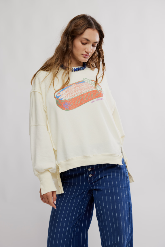 Graphic Camden Sardine Combo Sweatshirt