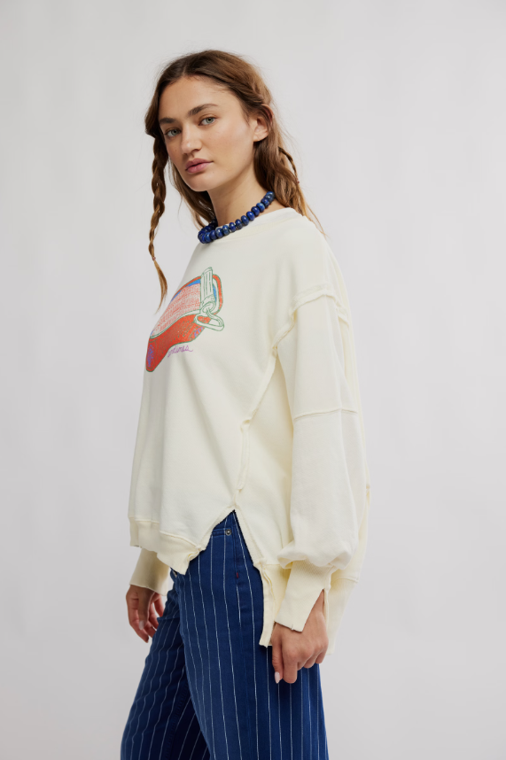 Graphic Camden Sardine Combo Sweatshirt