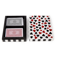 Turf Club Double Card Set in Hand-Crafted Box