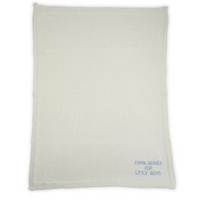 Thank Heaven 30" x 40" Soft Knit Blanket with Embroidery