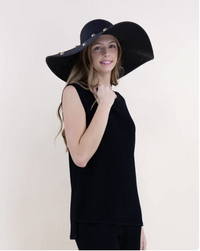 Glam Studed Floppy Hat