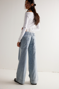 Breezy Denim Pull On Jeans