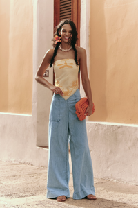 Breezy Denim Pull On Jeans
