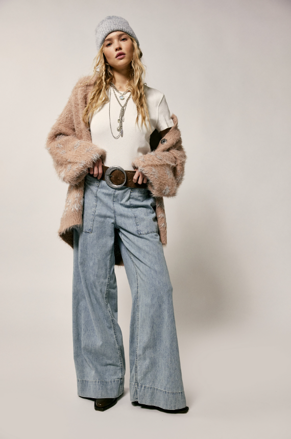 Breezy Denim Pull On Jeans