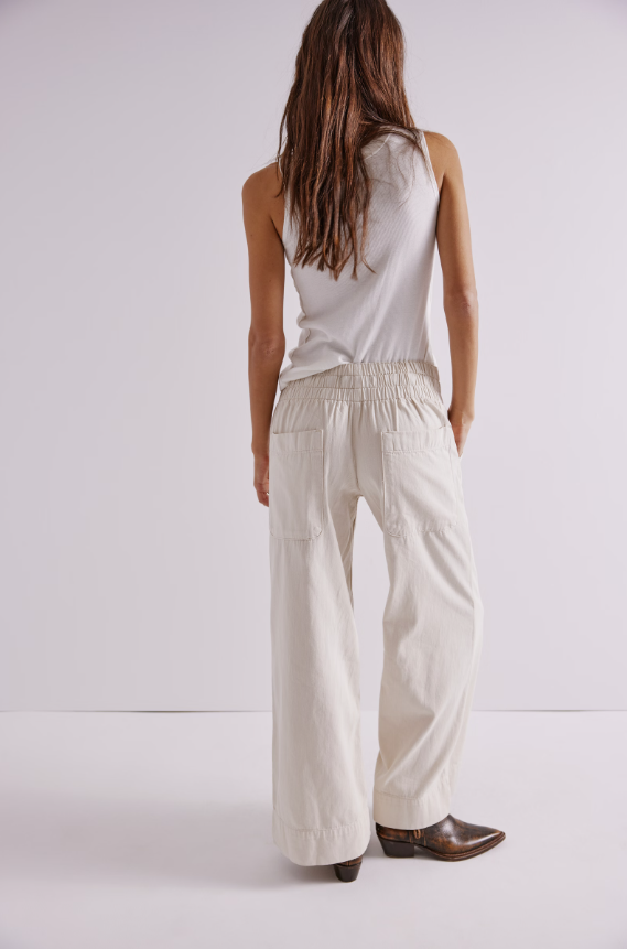 Breezy Denim Pull On Pants