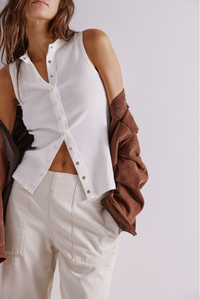 Breezy Denim Pull On Pants