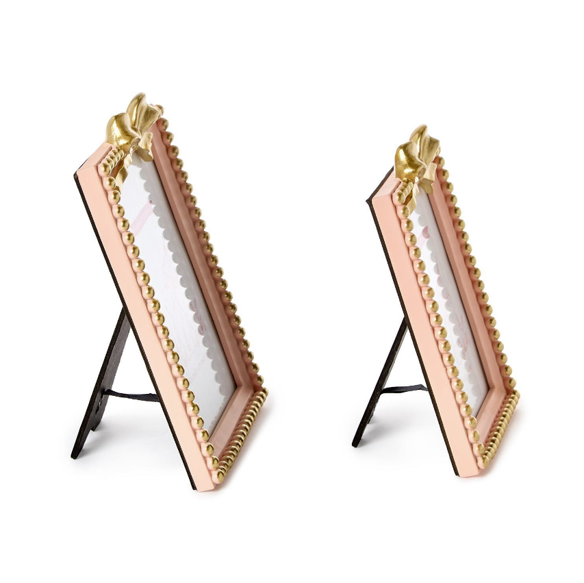 Golden Bow Photo Frames
