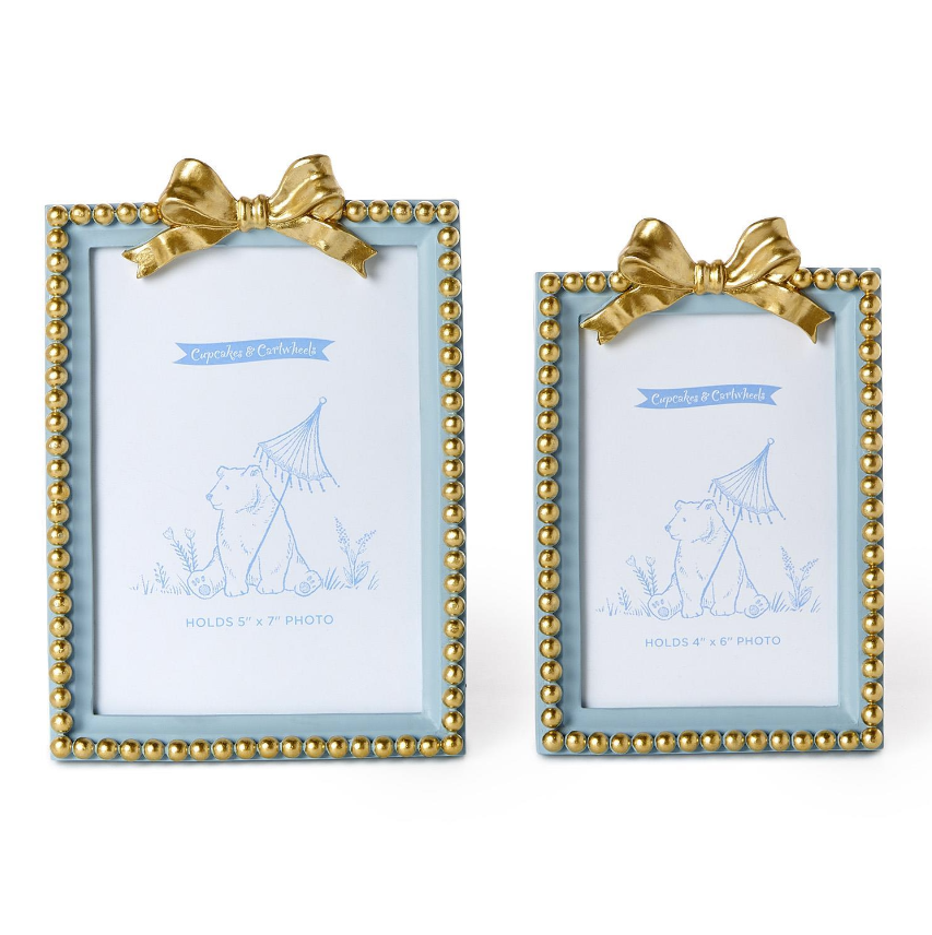 Golden Bow Photo Frames