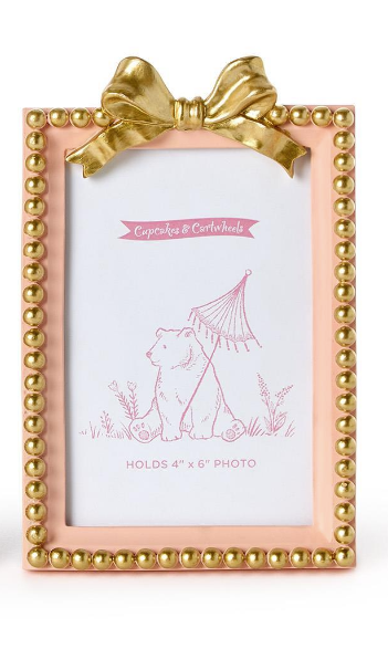 Golden Bow Photo Frames