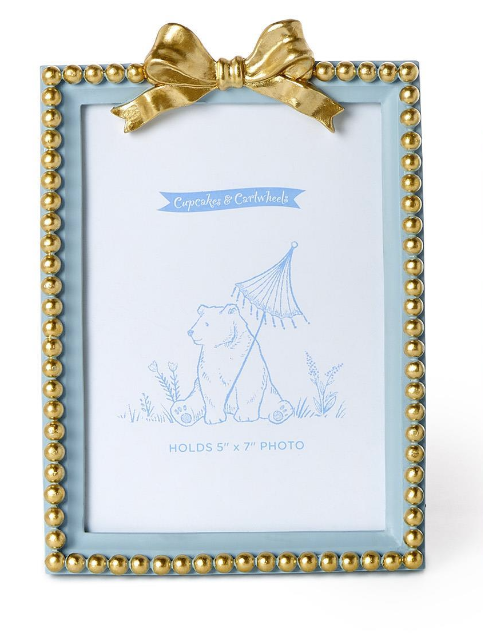Golden Bow Photo Frames