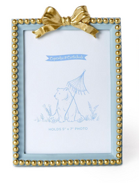 Golden Bow Photo Frames