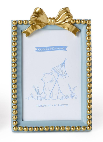 Golden Bow Photo Frames