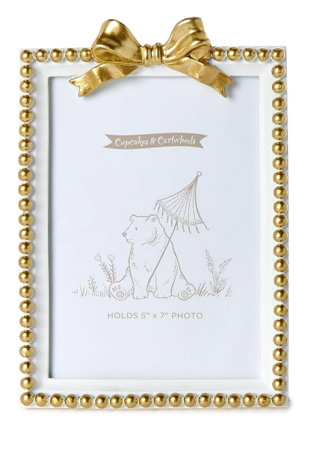 Golden Bow Photo Frames