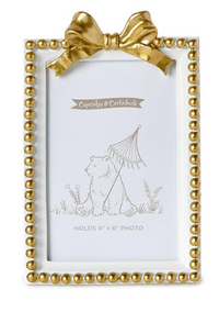 Golden Bow Photo Frames
