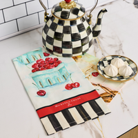 Cherry Bakeshop Printed Dish Towel