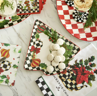 Deck the Halls Tree Serving Platter