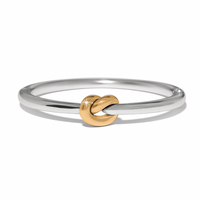 Interlok Single Knot Hinged Bangle