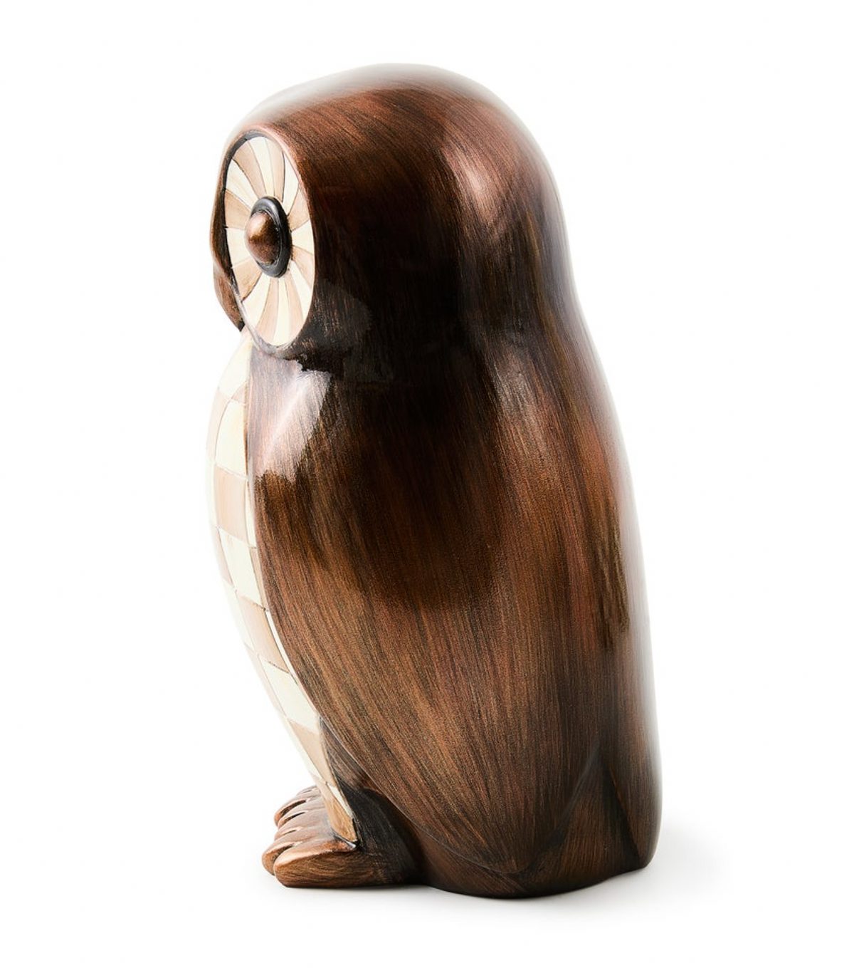 Mocha Check Owl
