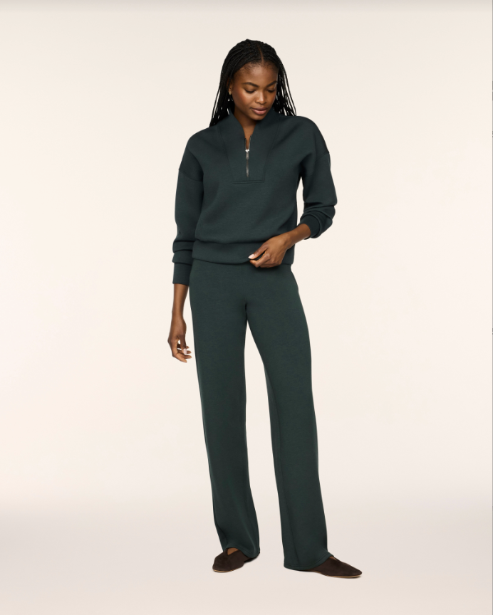 Shawl Collar Half Zip