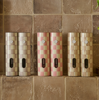 Rosy Check Electric Salt & Pepper Grinder Set