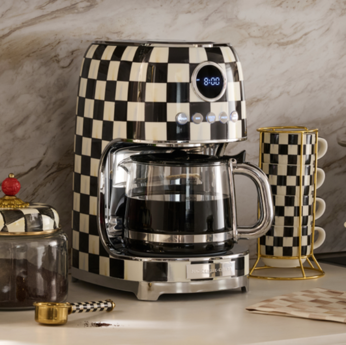 Courtly Check Drip Coffee Maker
