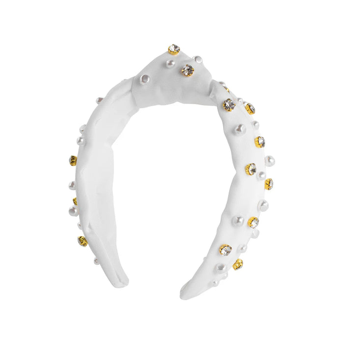 Embellished Slim Knot Headband