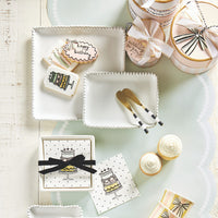 Ceramic Napkin Tray + Napkins