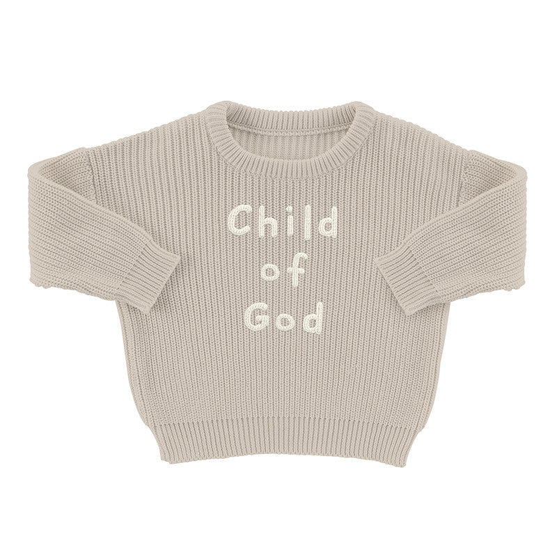 Chunky Knit Sweater - Child of God 0-6 Mos.