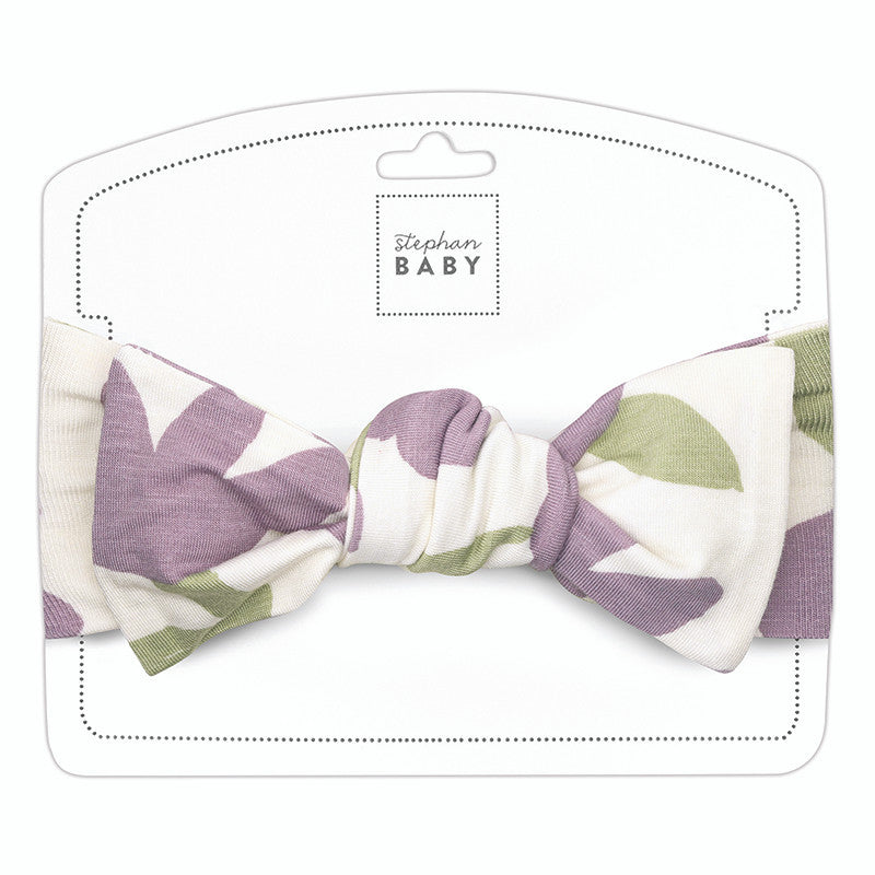 Headband - Purple Floral