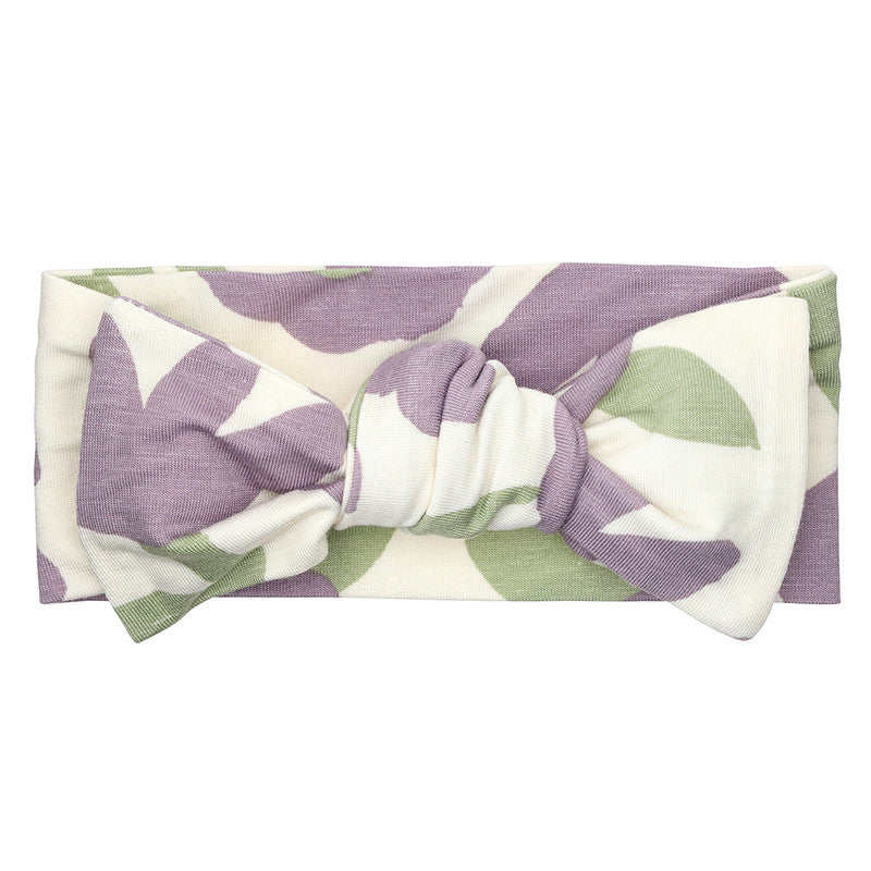 Headband - Purple Floral