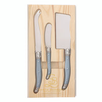 Face to Face Blue Pearl Charcuterie Knives - Set of 3