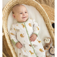 Newborn Gown - Safari  0-6mos.