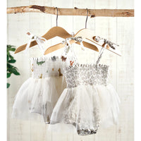 Tutu Bubble Romper - Cheetah