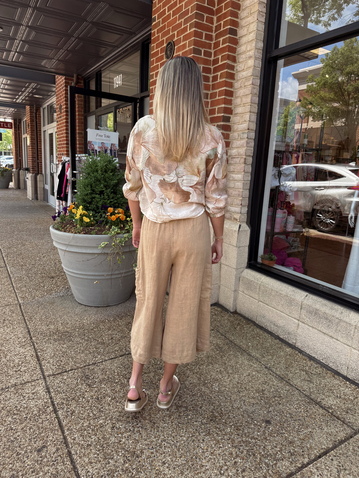 Beige Top