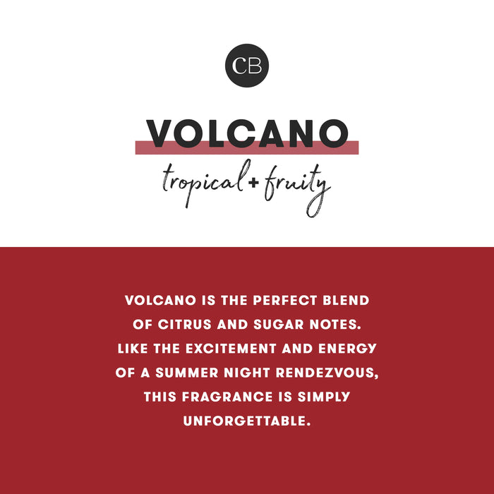 Volcano White Petite Candle, 8