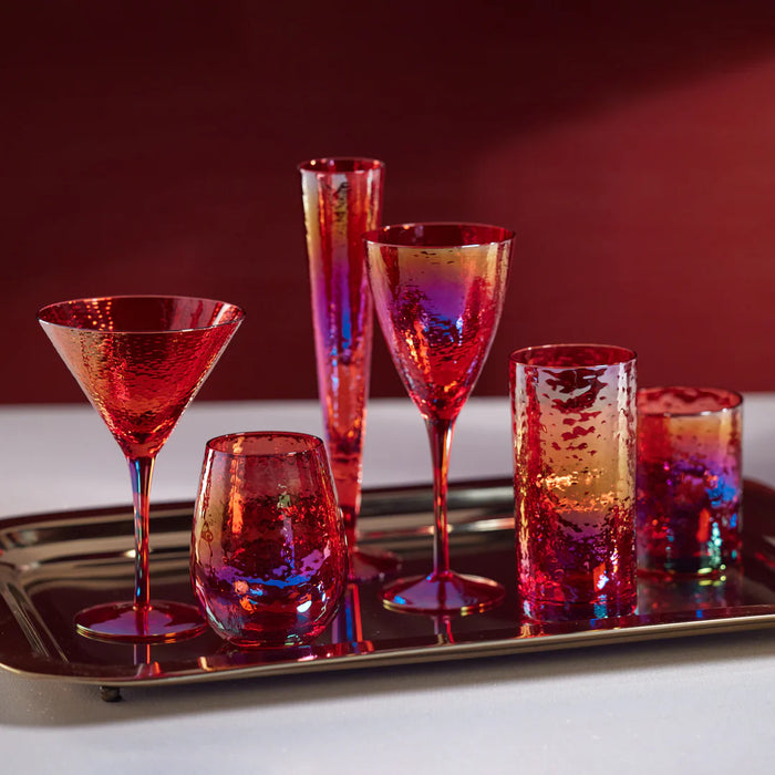 Aperitivo Stemless All-Purpose Glass - Luster Red