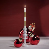 Nutcracker Taper Holder - Matt White